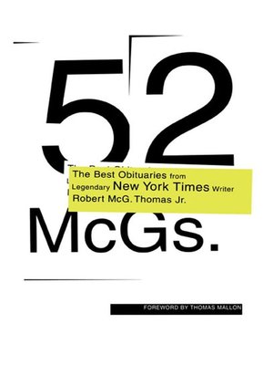 cover image of 52 McGs.